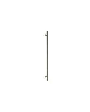 Matt Black (316) 1.2m Offset T Bar Handle Bolt Fix 32mm Ø