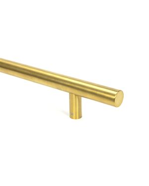 Aged Brass (316) 0.6m T Bar Handle Bolt Fix 32mm Ø