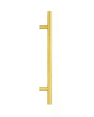 Aged Brass (316) 0.6m T Bar Handle B2B 32mm Ø