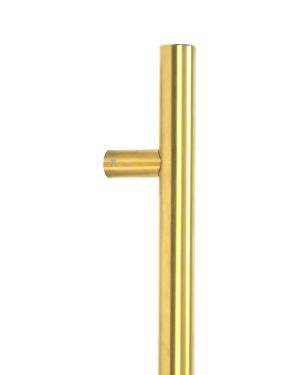 Aged Brass (316) 0.9m T Bar Handle Secret Fix 32mm Ø