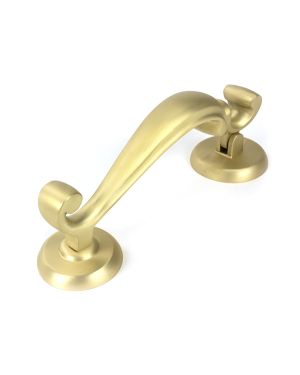 Satin Brass Doctors Door Knocker