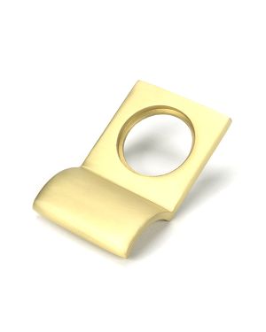 Satin Brass Rim Cylinder Pull