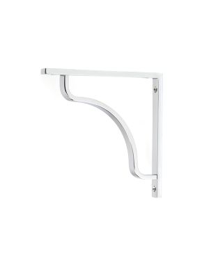 Polished Chrome Abingdon Shelf Bracket (150mm x 150mm)