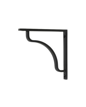 Matt Black Abingdon Shelf Bracket (150mm x 150mm)