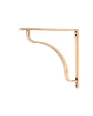 Polished Bronze Abingdon Shelf Bracket (200mm x 200mm)