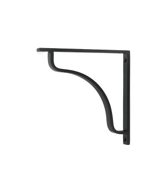 Matt Black Abingdon Shelf Bracket (200mm x 200mm)