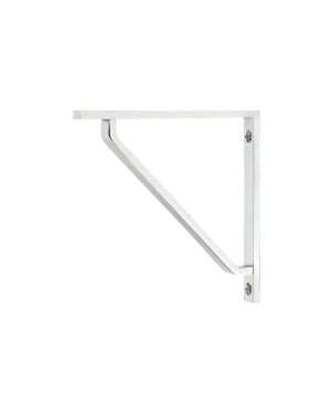Polished Chrome Barton Shelf Bracket (150mm x 150mm)