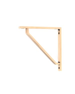 Polished Bronze Barton Shelf Bracket (150mm x 150mm)