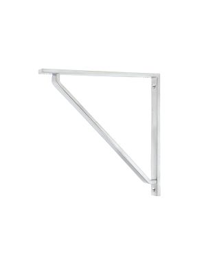 Satin Chrome Barton Shelf Bracket (200mm x 200mm)