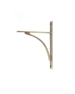 Burnished Brass Apperley Shelf Bracket (260mm x 200mm)