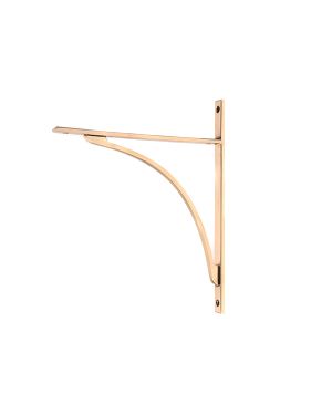 Polished Bronze Apperley Shelf Bracket (314mm x 250mm)