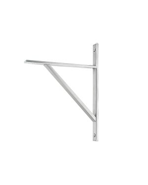 Satin Chrome Chalfont Shelf Bracket (260mm x 200mm)