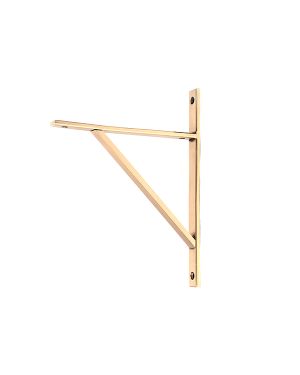 Polished Bronze Chalfont Shelf Bracket (260mm x 200mm)