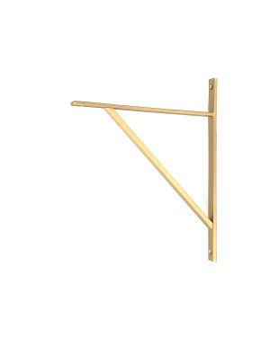 Satin Brass Chalfont Shelf Bracket (314mm x 250mm)