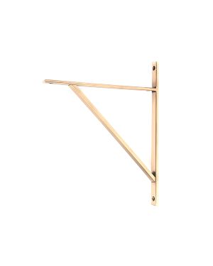 Polished Bronze Chalfont Shelf Bracket (314mm x 250mm)