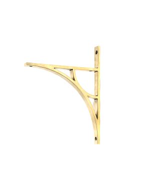 Aged Brass Tyne Shelf Bracket (260mm x 200mm)