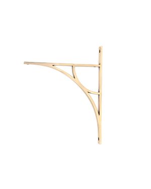 Polished Bronze Tyne Shelf Bracket (314mm x 250mm)