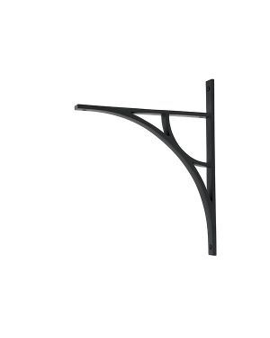 Matt Black Tyne Shelf Bracket (314mm x 250mm)