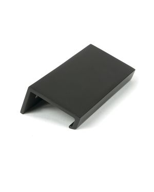 Aged Bronze 100mm Plain Edge Pull