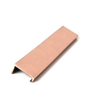 Polished Bronze 200mm Plain Edge Pull