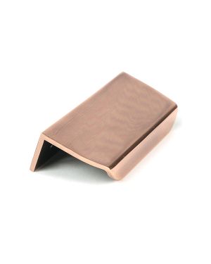 Polished Bronze 100mm Moore Edge Pull