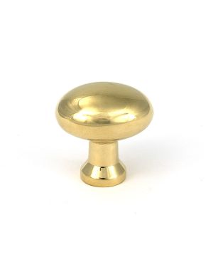 Polished Brass Moore Cabinet Knob - 32mm