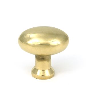 Aged Brass Moore Cabinet Knob - 38mm