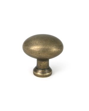 Burnished Brass Moore Cabinet Knob - 32mm