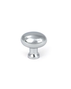 Polished Chrome Moore Cabinet Knob - 25mm