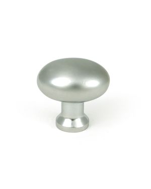 Satin Chrome Moore Cabinet Knob - 32mm