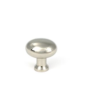 Polished Nickel Moore Cabinet Knob - 25mm