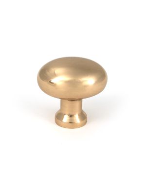 Polished Bronze Moore Cabinet Knob - 32mm