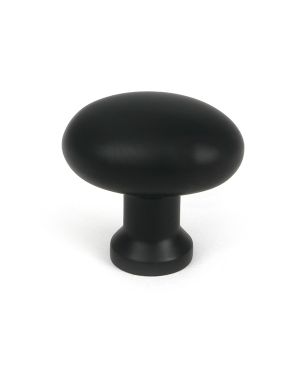 Matt Black Moore Cabinet Knob - 38mm