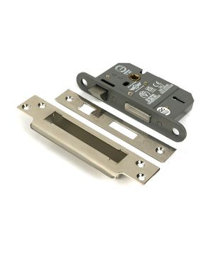 Polished Nickel 2½" 5 Lever BS Sash Lock KA