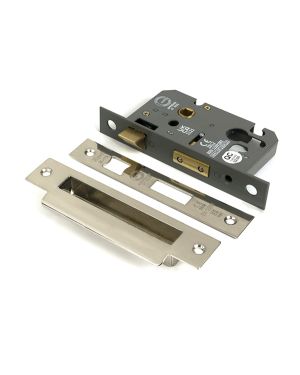 Polished Nickel 2½" Euro Profile Sash Lock
