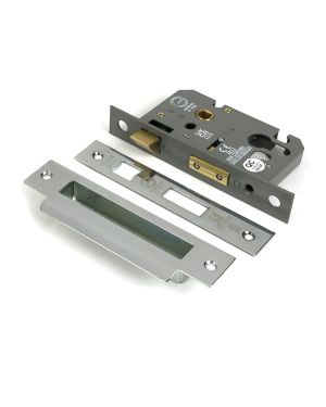 Polished Chrome 2½" Euro Profile Sash Lock