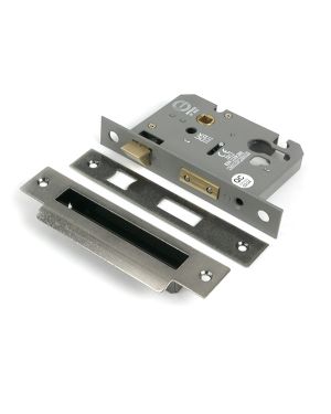 Pewter 3" Euro Profile Sash Lock