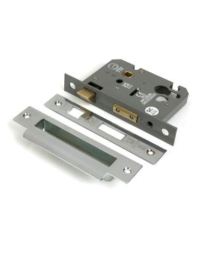 Polished Chrome 3" Euro Profile Sash Lock