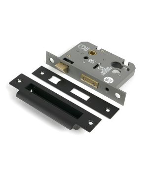 Aged Bronze 3" Euro Profile Sash Lock