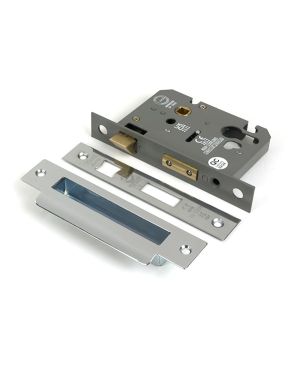 Polished SS 3" Euro Profile Sash Lock