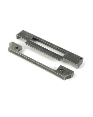Pewter ½" Rebate Kit for Euro Sash Lock