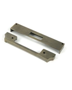 Aged Brass ½" Rebate Kit for Euro Dead Lock