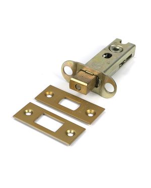 Satin Brass 3" Heavy Duty Tubular Deadbolt