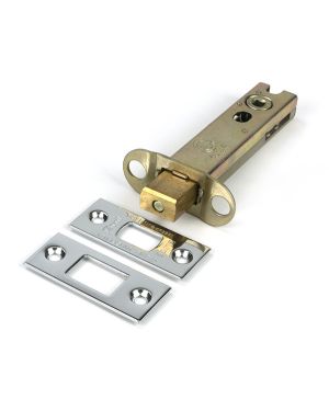Polished Chrome 4" Heavy Duty Tubular Deadbolt