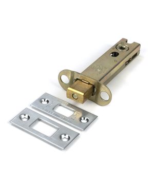 Satin Chrome 4" Heavy Duty Tubular Deadbolt
