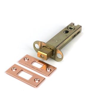 Polished Bronze 4" Heavy Duty Tubular Deadbolt