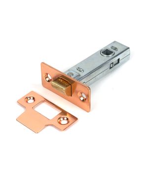 Polished Bronze 3" Tubular Mortice Latch