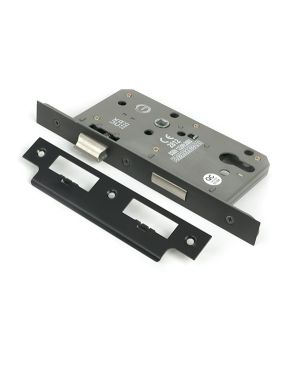 Aged Bronze Euro Din Sash Lock - 60mm Backset/72mm Centre