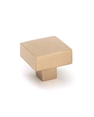 Polished Bronze Albers Cabinet Knob - 30mm