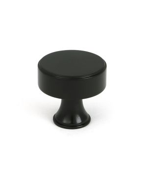 Aged Bronze Scully Cabinet Knob - 32mm